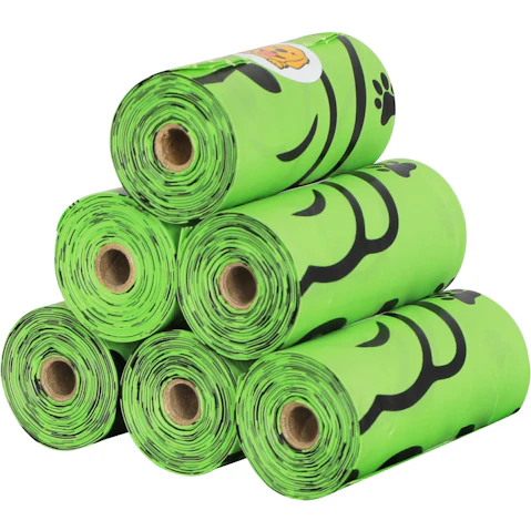 PaWz Biodegradable and Compostable Dog Poo Bag with Dispenser - 24 Roll