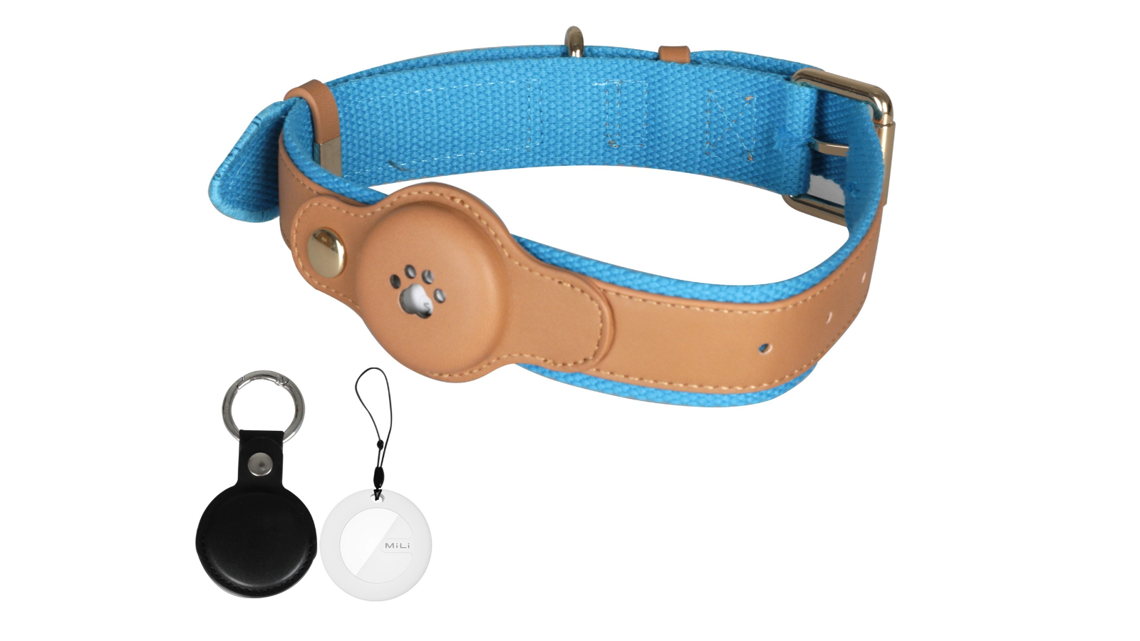 PaWz Blue Pet Collar with Tracker Harvey Norman