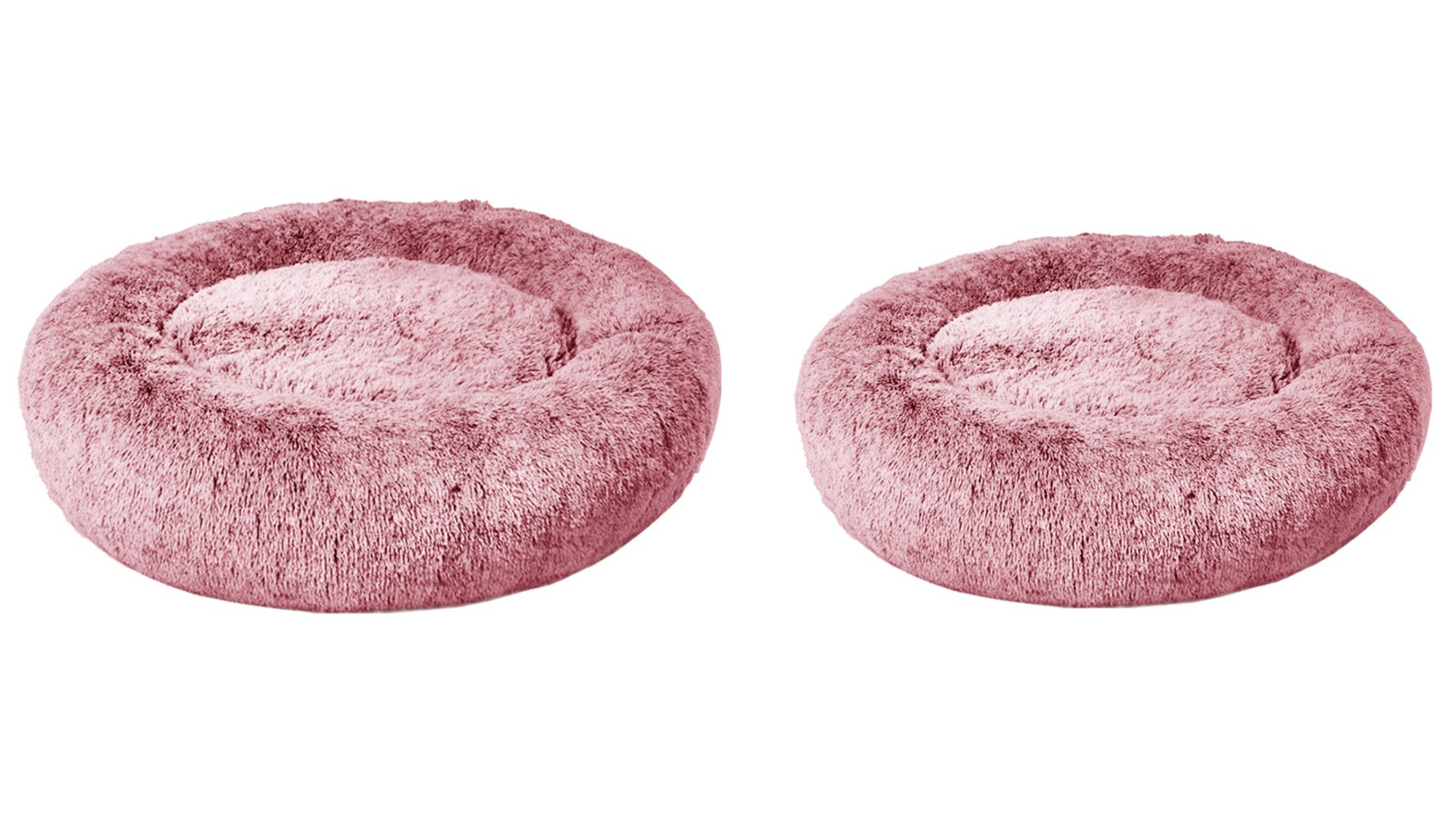 PaWz Pink Donut Memory Foam Pet Sofa Bed