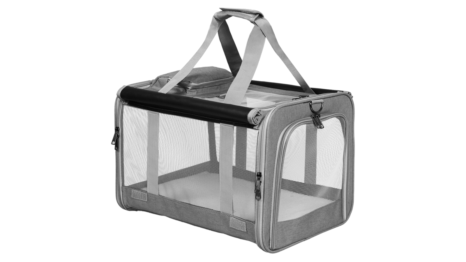 PaWz 3- in-1 Grey Pet Carrier