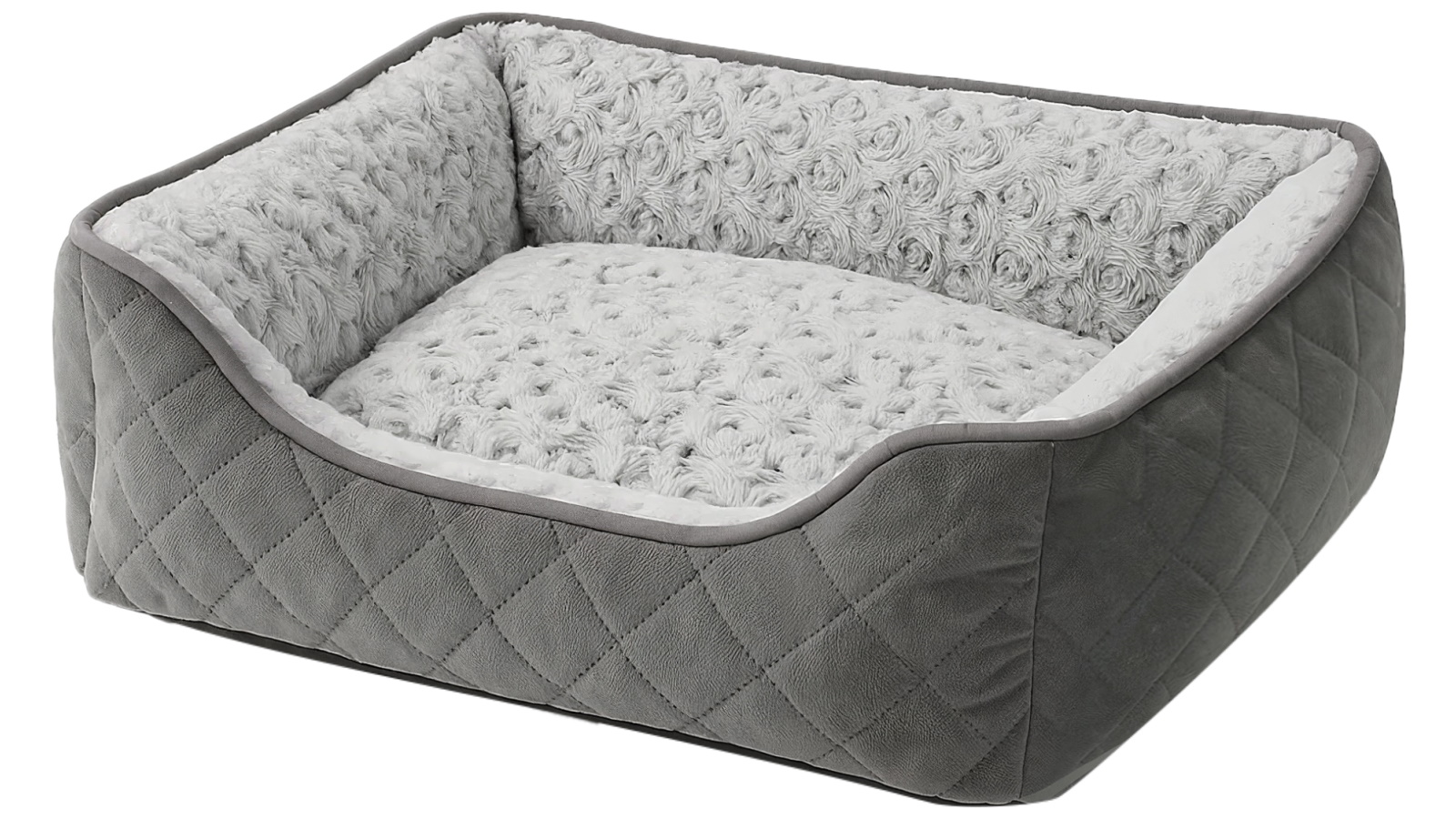 PaWz Washable Grey Dog Bed