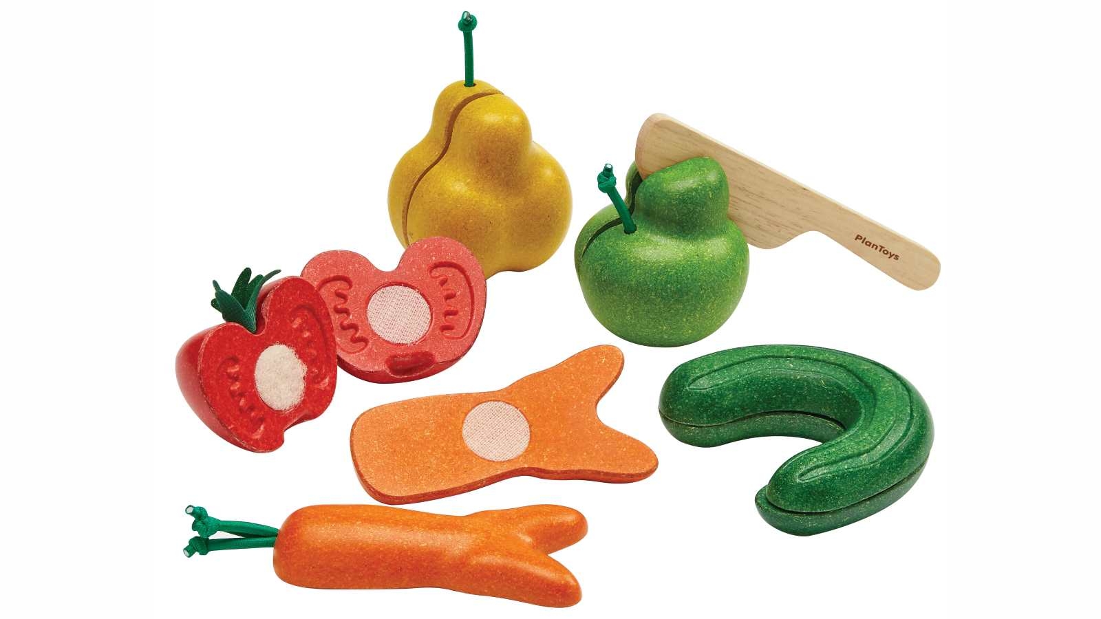 PlanToys Wonky Fruit and Vegetables