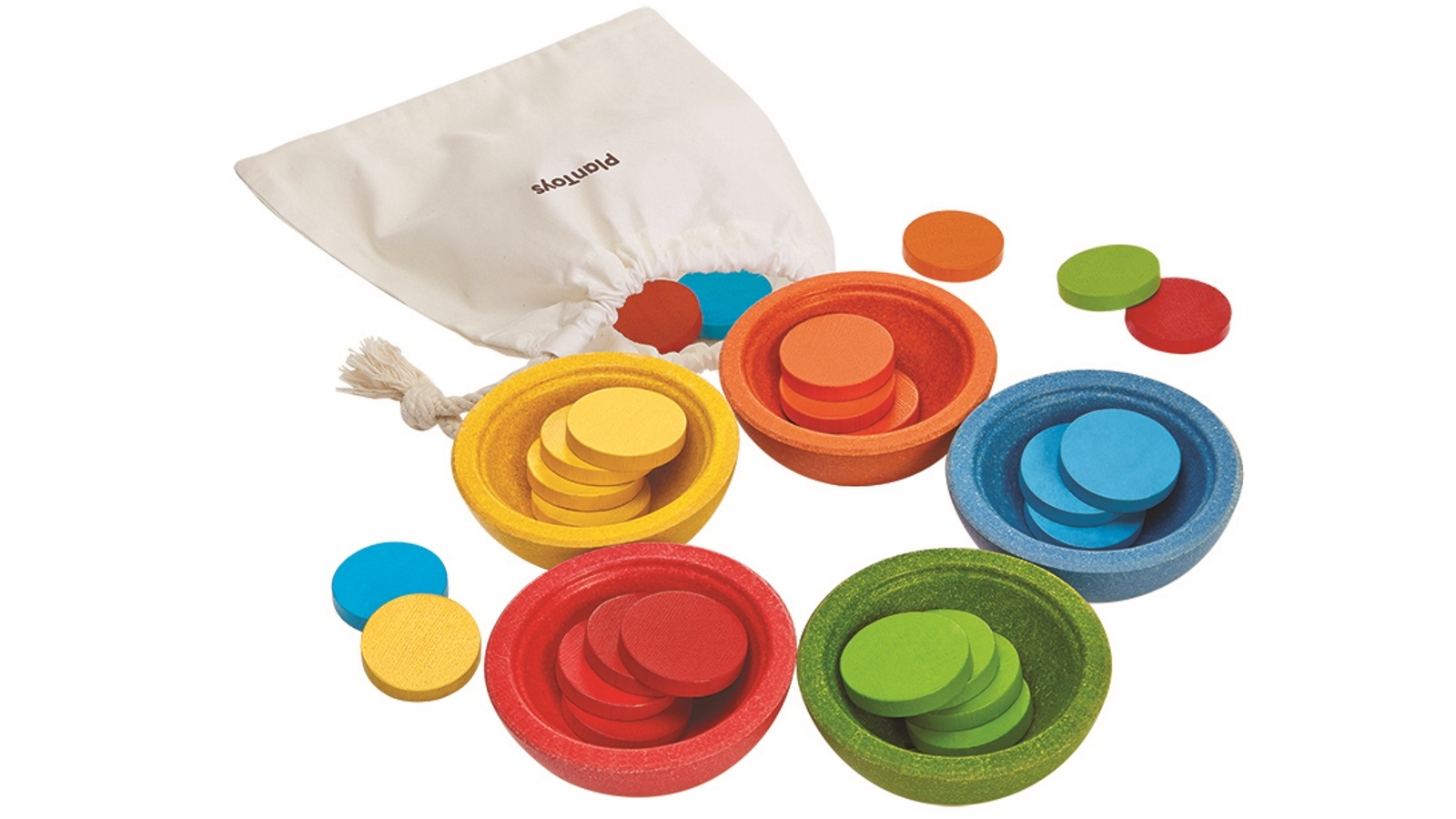 PlanToys - Sort & Count Cups