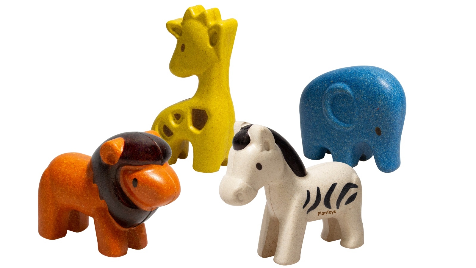 PlanToys - Wild Animals Set