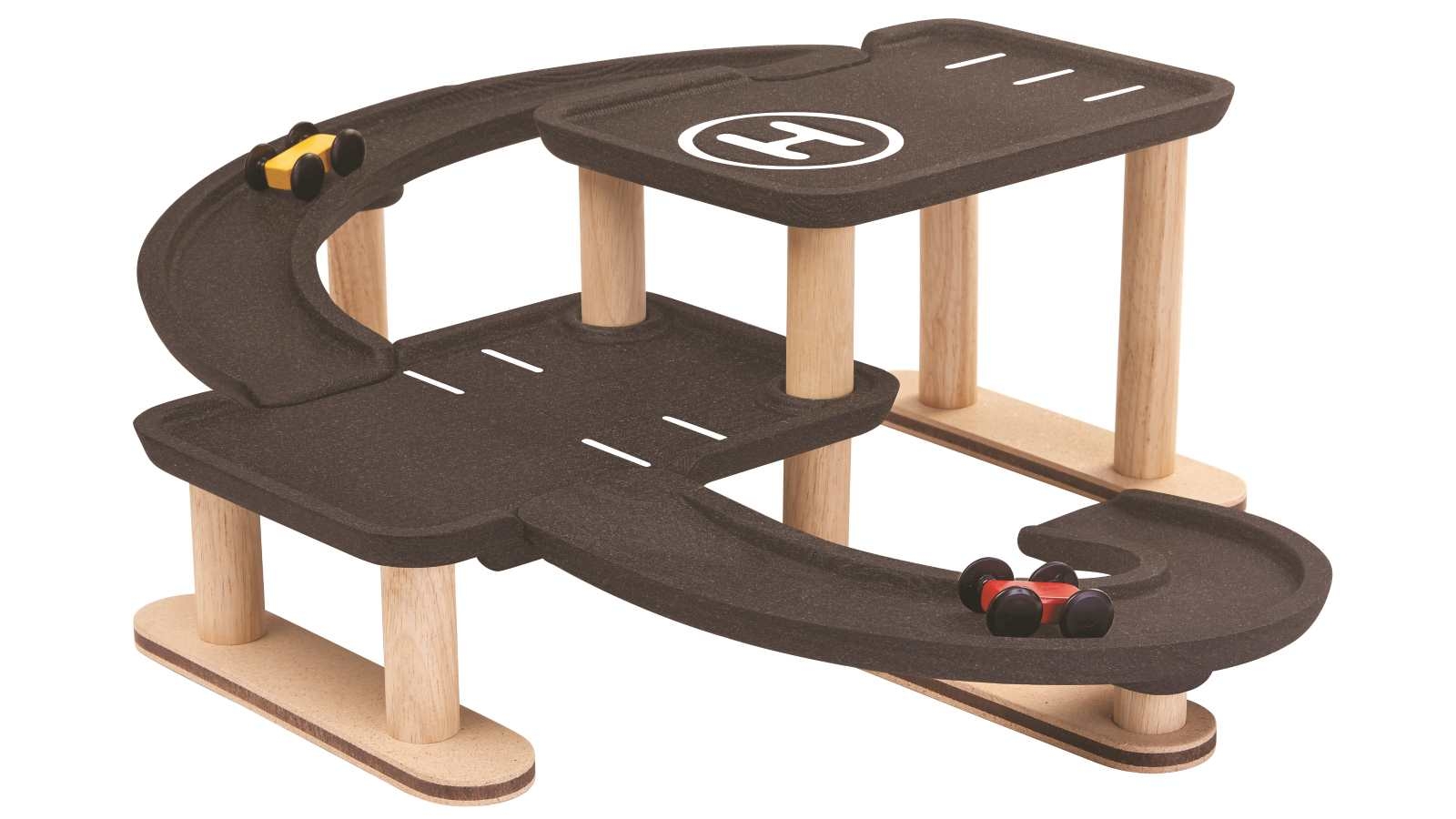 PlanToys Race N Play Parking Garage