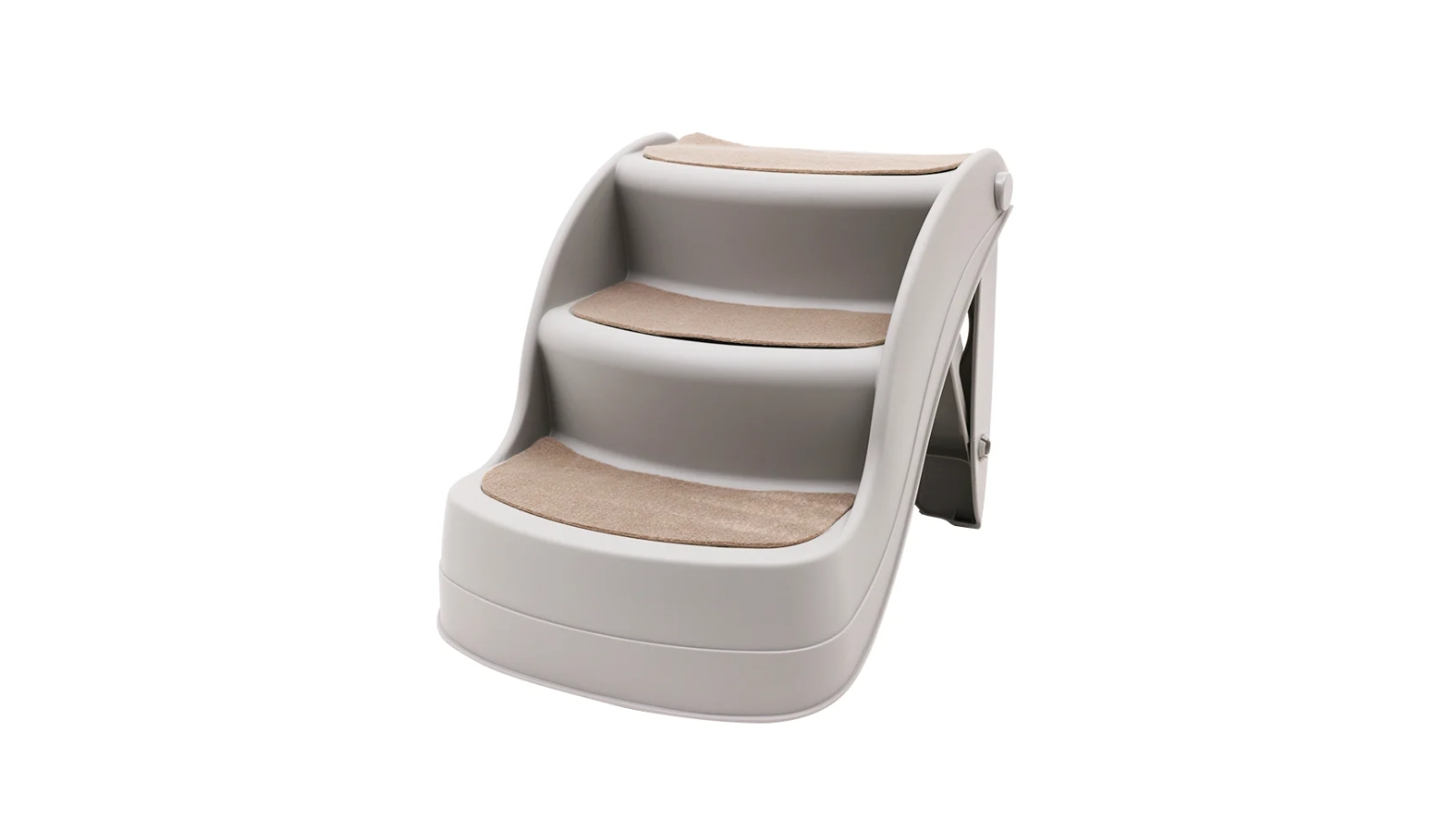 Furtastic 38cm Foldable Pet Stairs - Grey