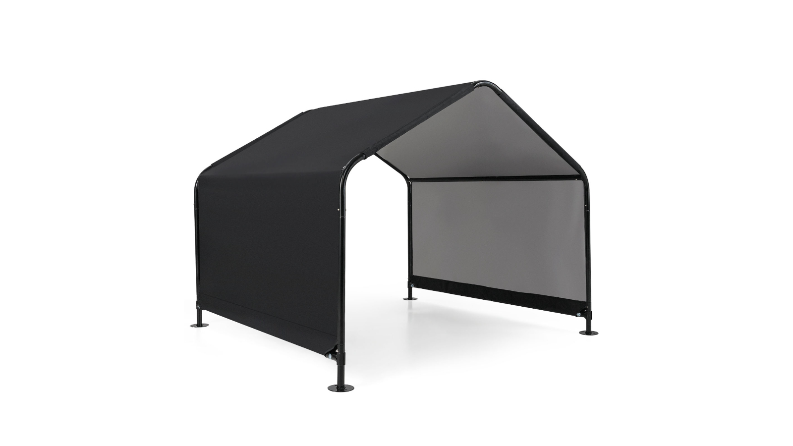 Costway Black Dog Shade Shelter House with Waterproof Roof Canopy Tent