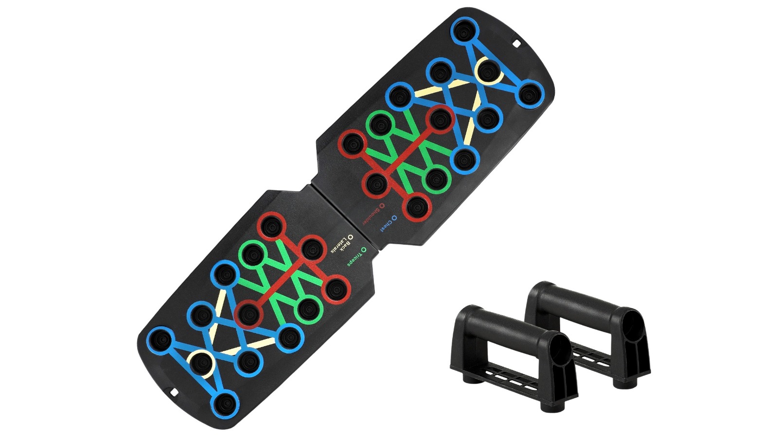 Everfit Multi-Function Push Up Board - Black