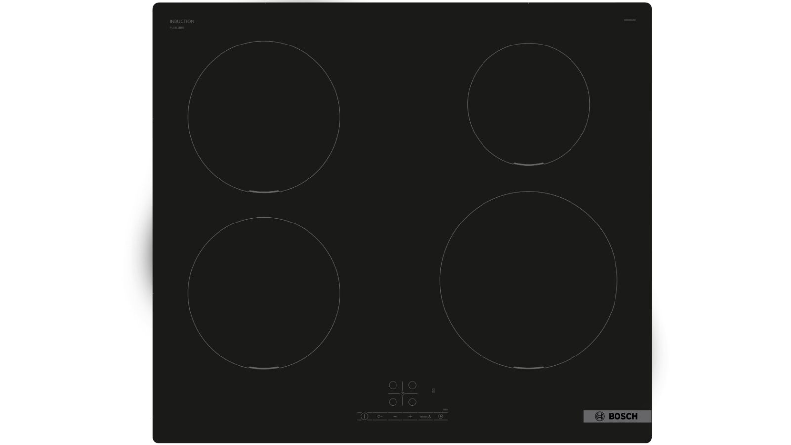 Bosch 600mm Series 4 4 zone Induction Cooktop Black Harvey Norman