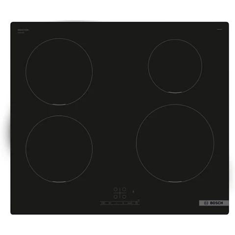 Bosch 600mm Series 4 4 zone Induction Cooktop - Black
