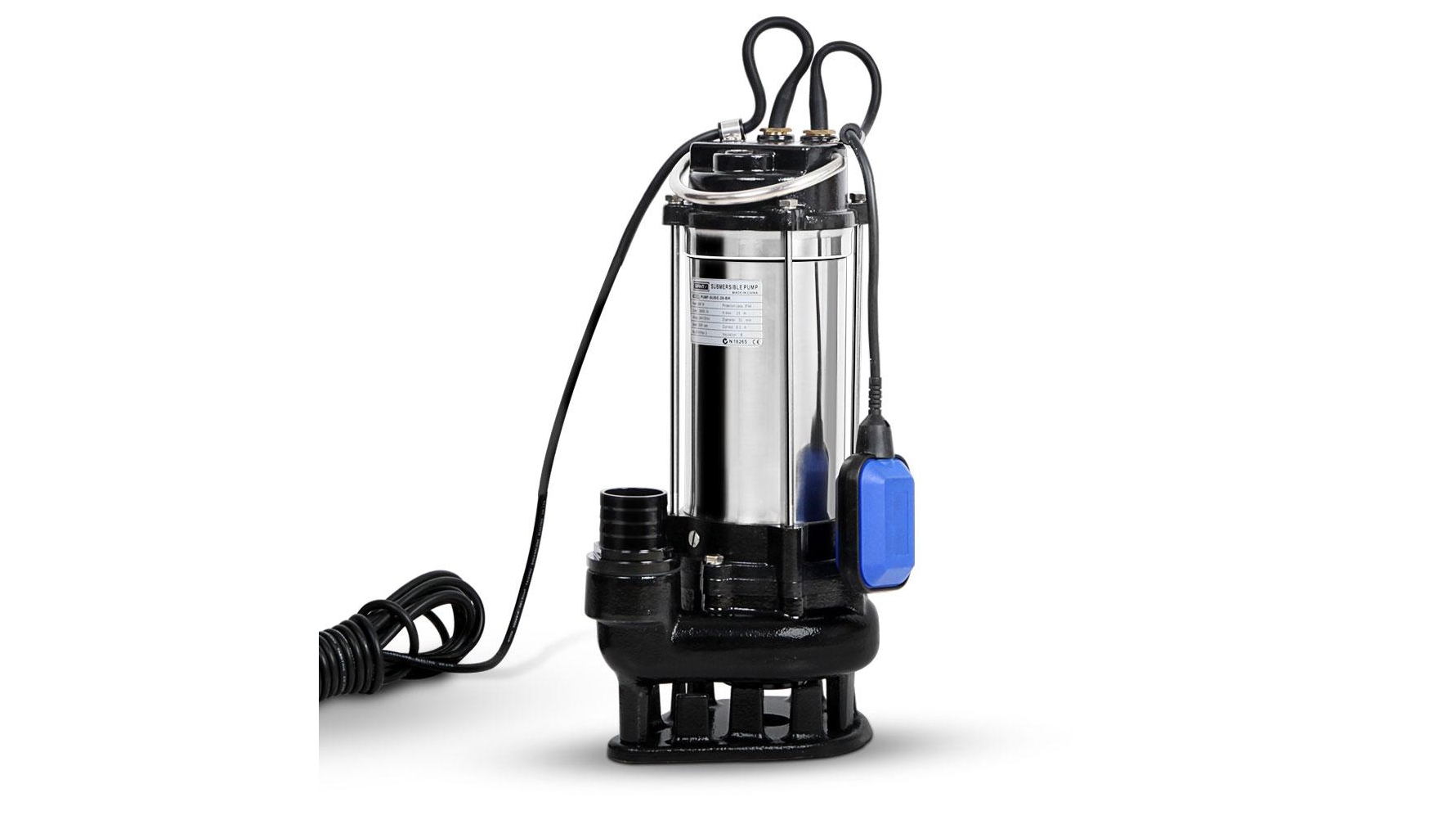 Giantz 2.7HP Submersible Dirty Water Pump - Black