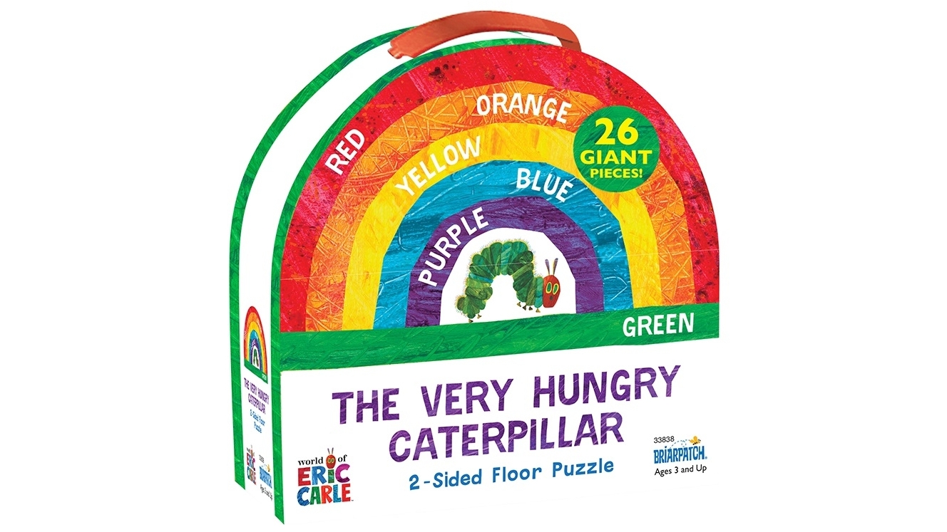 Hungry Caterpillar 2-Side Floor Jigsaw Puzzle