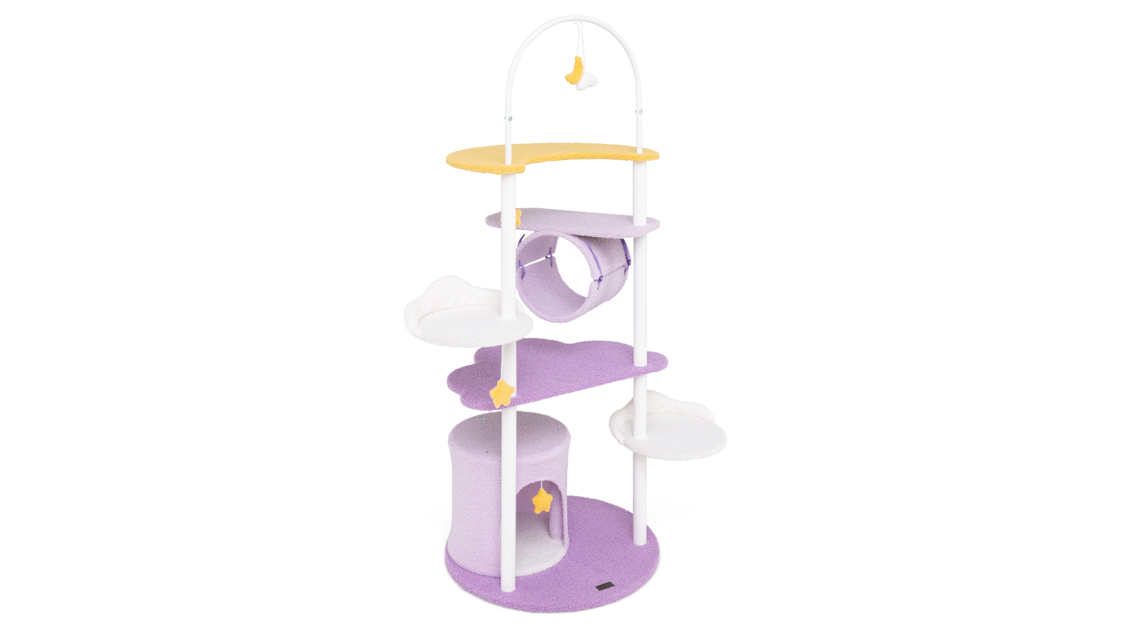 Costway Multi-Level Cat Tower with Top Perch and Jumping Platform - 158cm
