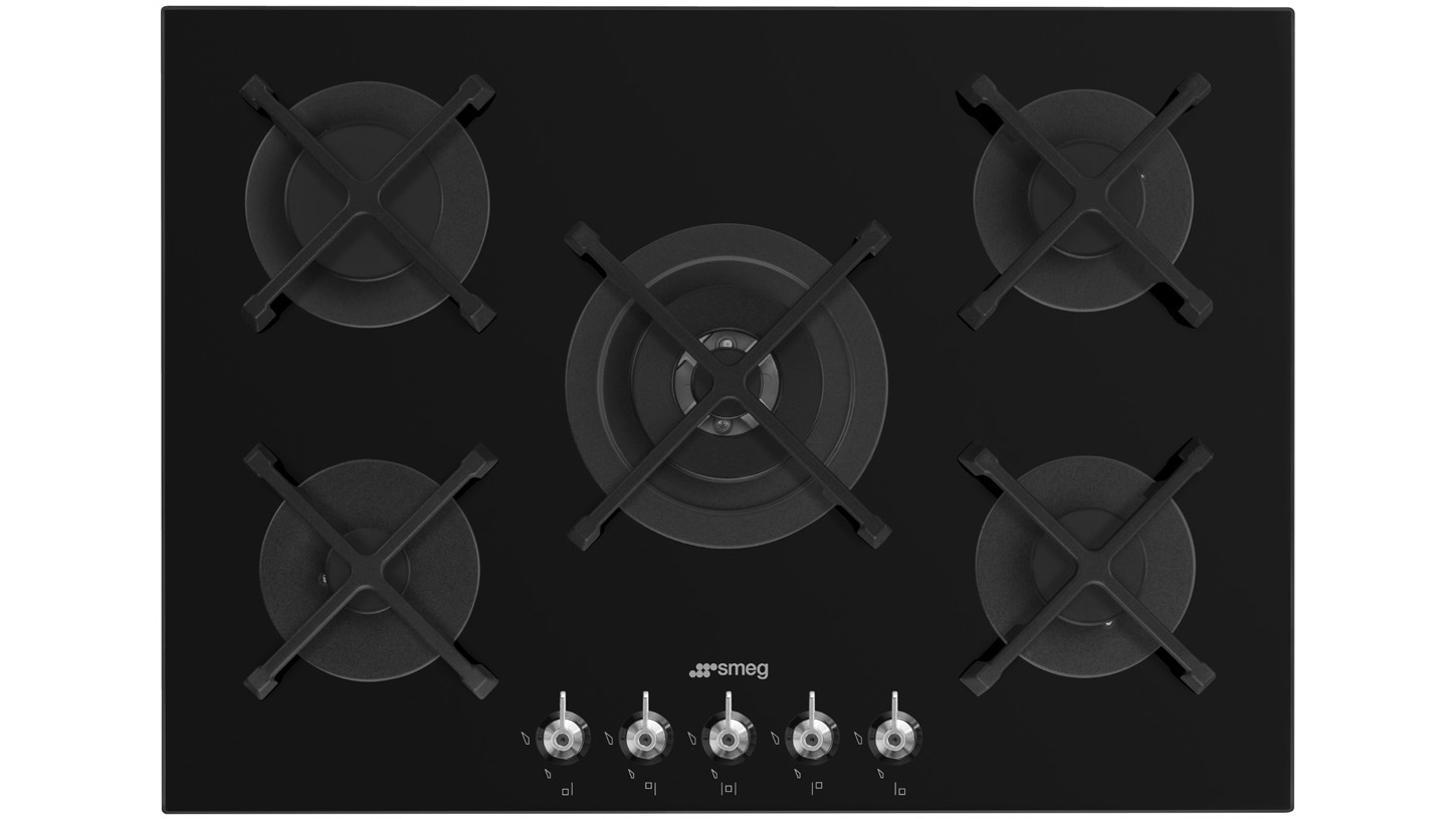 Smeg 750mm 5 Burner Classic Gas On Glass Cooktop Harvey Norman