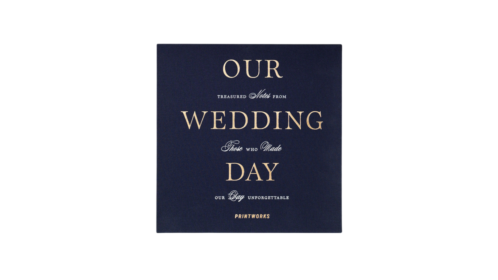 Printworks Wedding Guest Book