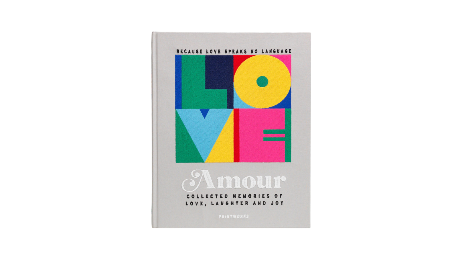 Printworks Embroidered Photo Album - Amour