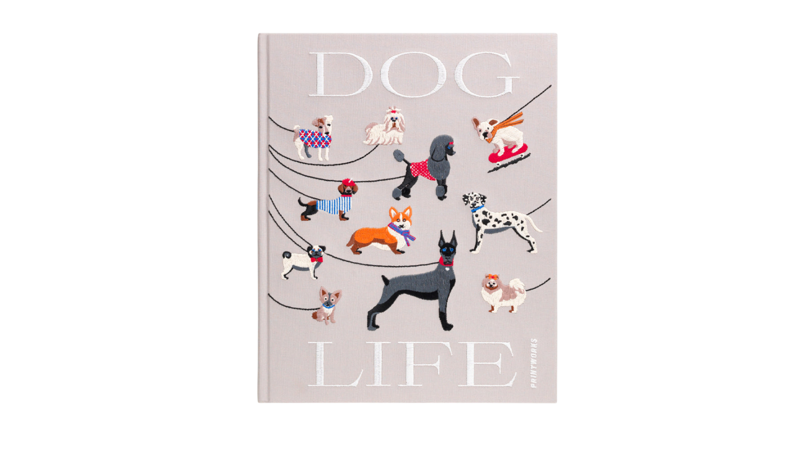 Printworks Embroidered Photo Album - Dogs