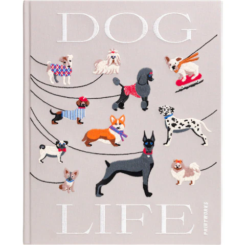 Printworks Embroidered Photo Album - Dogs