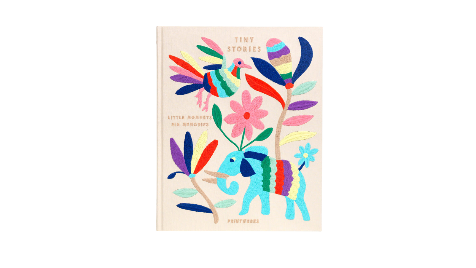Printworks Embroidered Photo Album - Tiny Stories