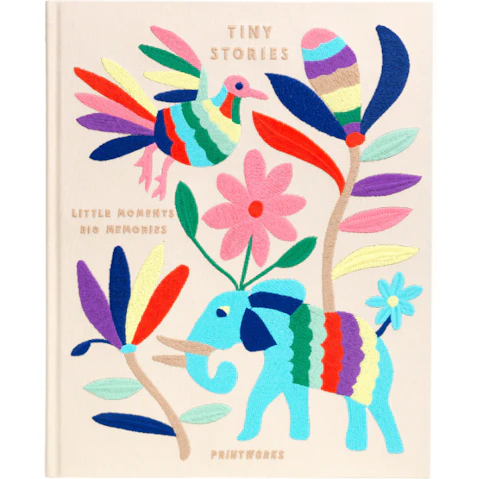 Printworks Embroidered Photo Album - Tiny Stories