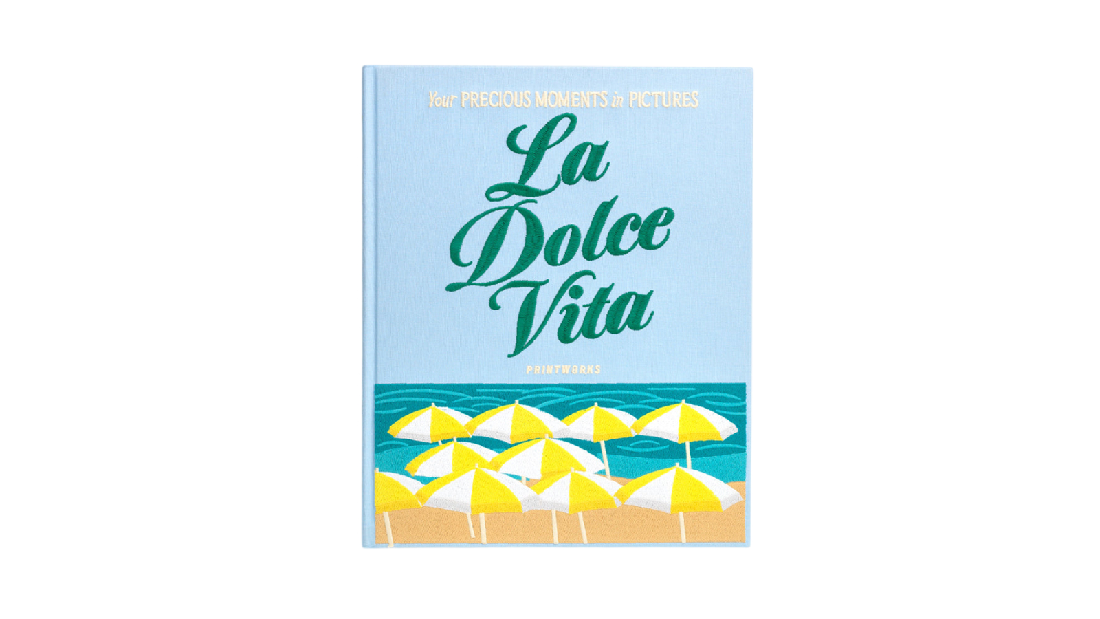 Printworks Embroidered Photo Album - Dolce Vita