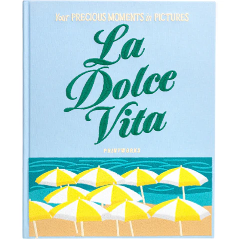 Printworks Embroidered Photo Album - Dolce Vita