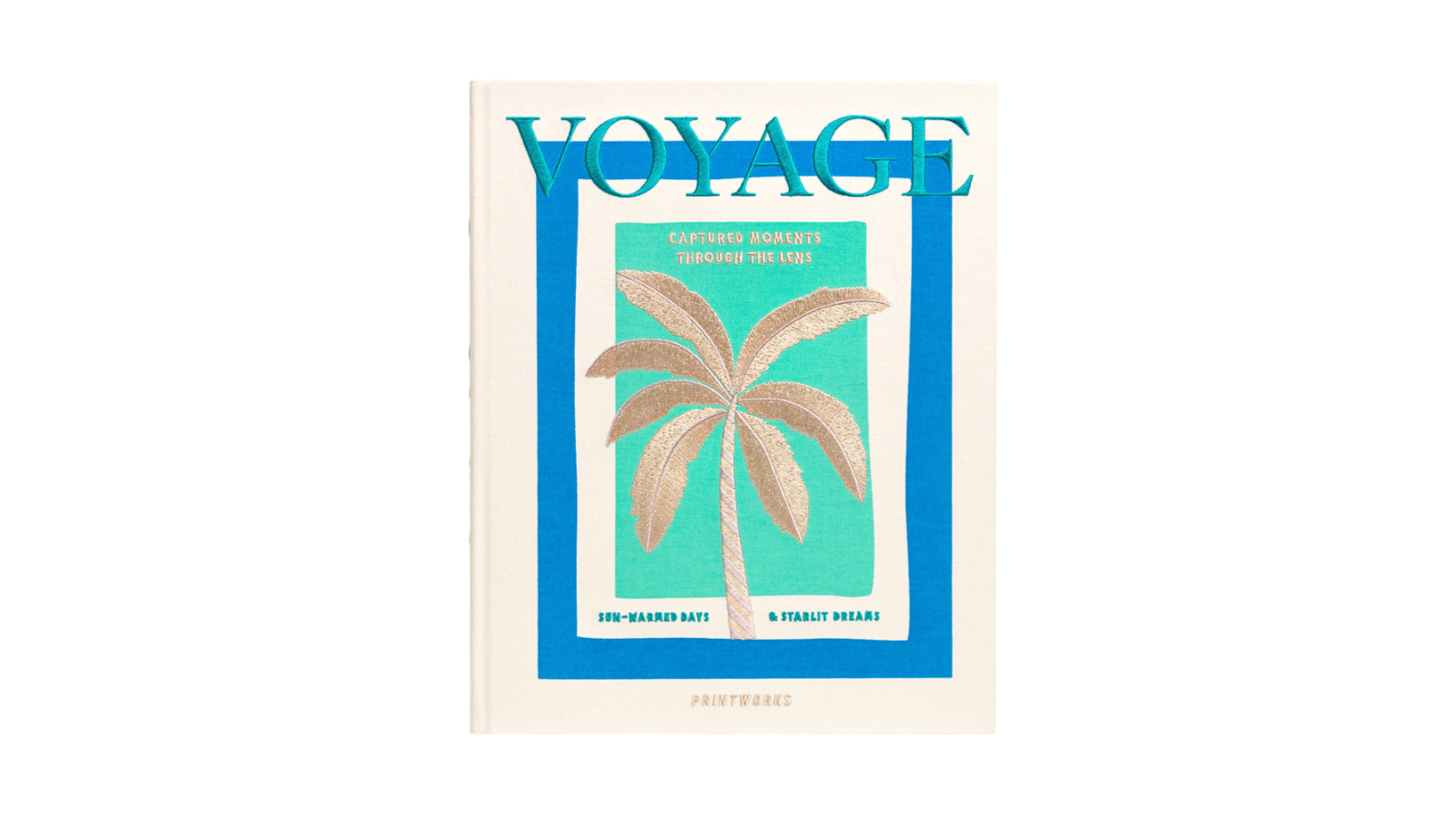 Printworks Embroidered Photo Album - Voyage