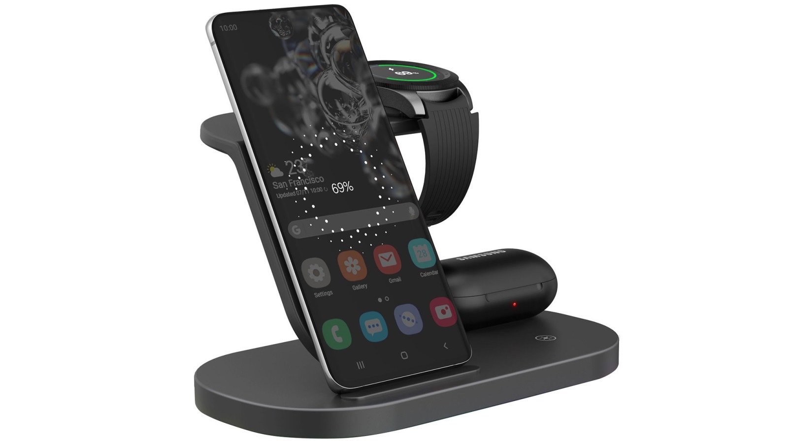 Laser ChargeCore 3-in-1 Gen Wireless Charging Station Harvey
