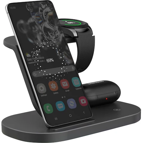 Laser ChargeCore 3-in-1 Gen 2 Wireless Charging Station