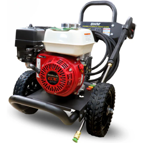 BWM PWC2500H Honda GX200 Engine Commercial Pressure Washer