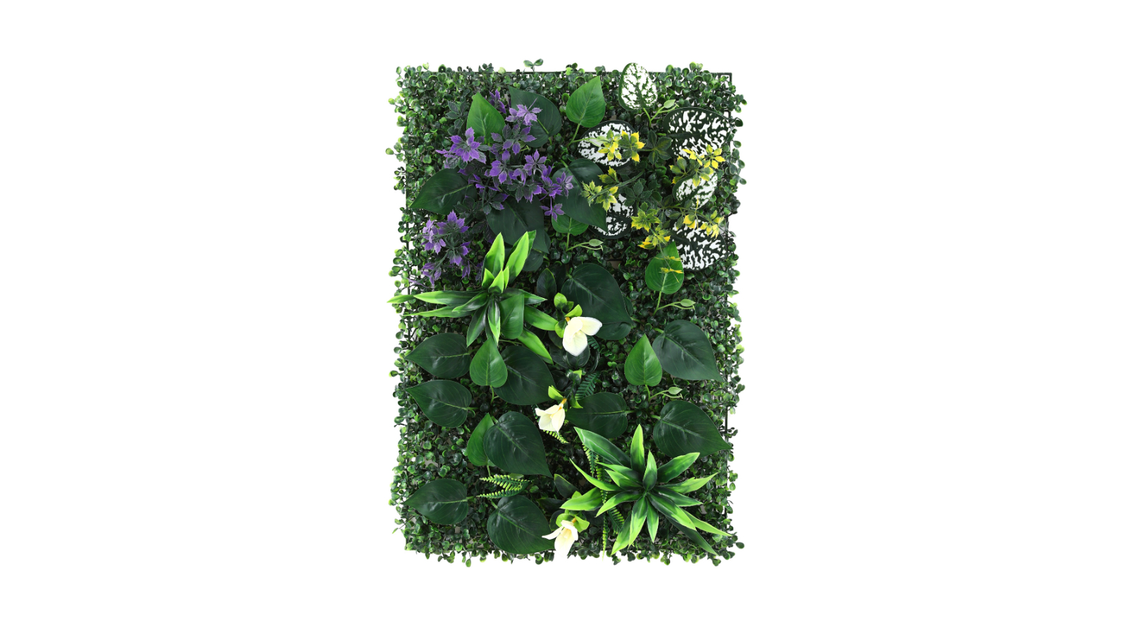 Gardeon Pack of 4 Boxwood Wall Panel 40 x 60cm Hedge Grass Backdrop Artificial Plant - Green