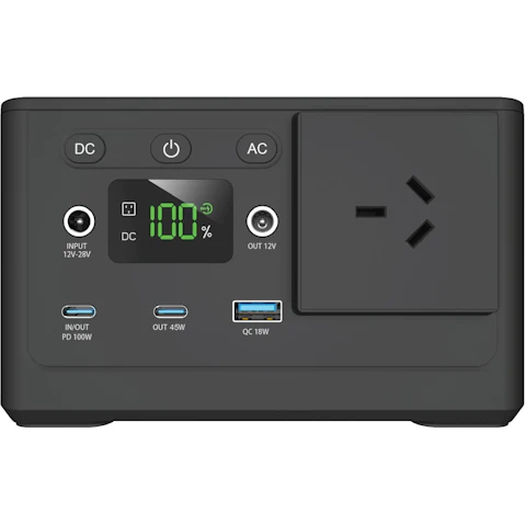 Laser NGRVault 150W Mini Portable Power Station - Black