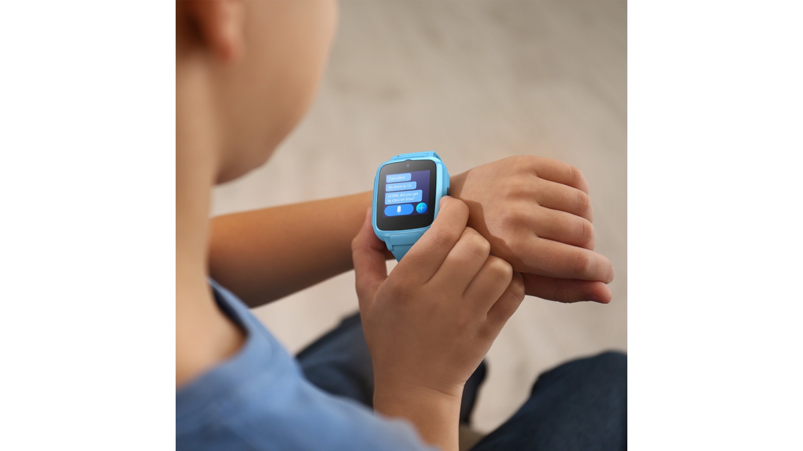 Pixbee Kids 4G Video Smart Watch with GPS Tracking Blue Harvey Norman