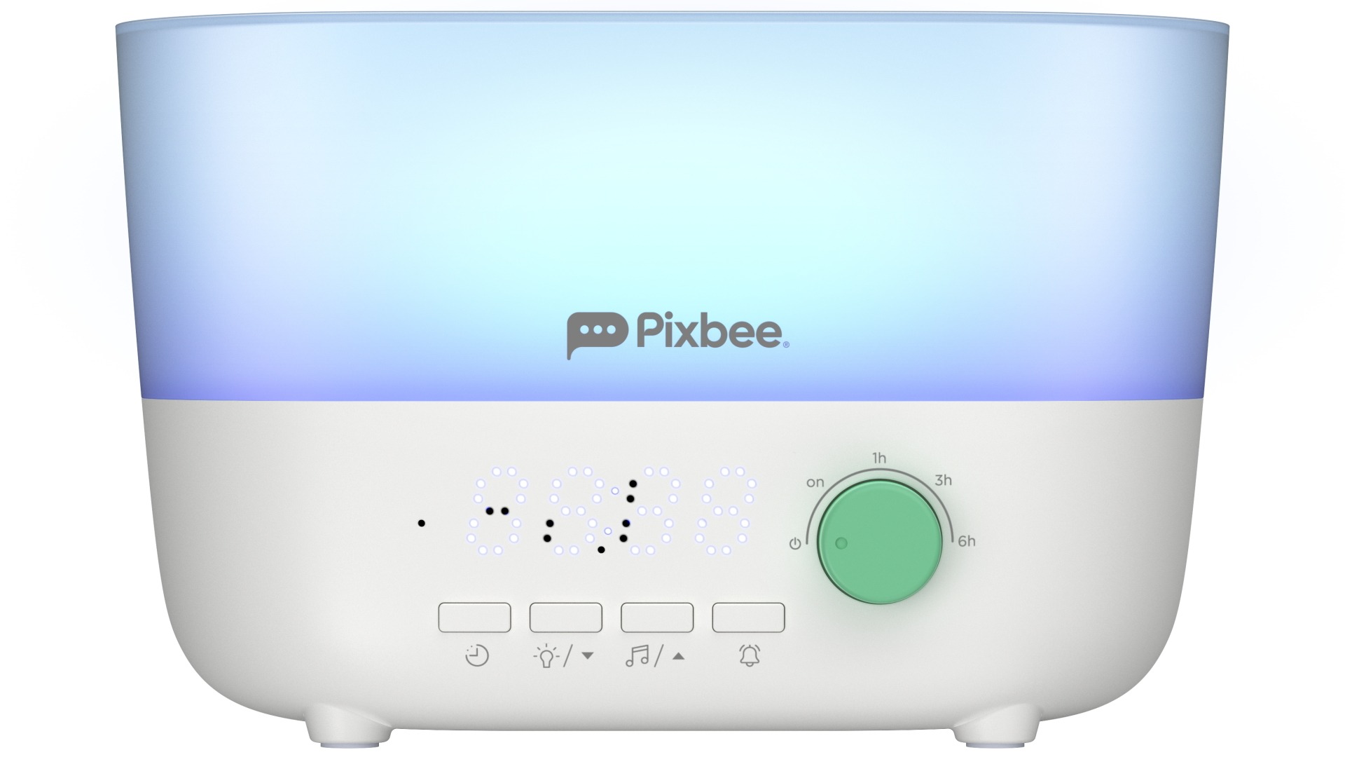 Pixbee SoftMist 5-in-1 Humidifier with Nightlight and Diffuser