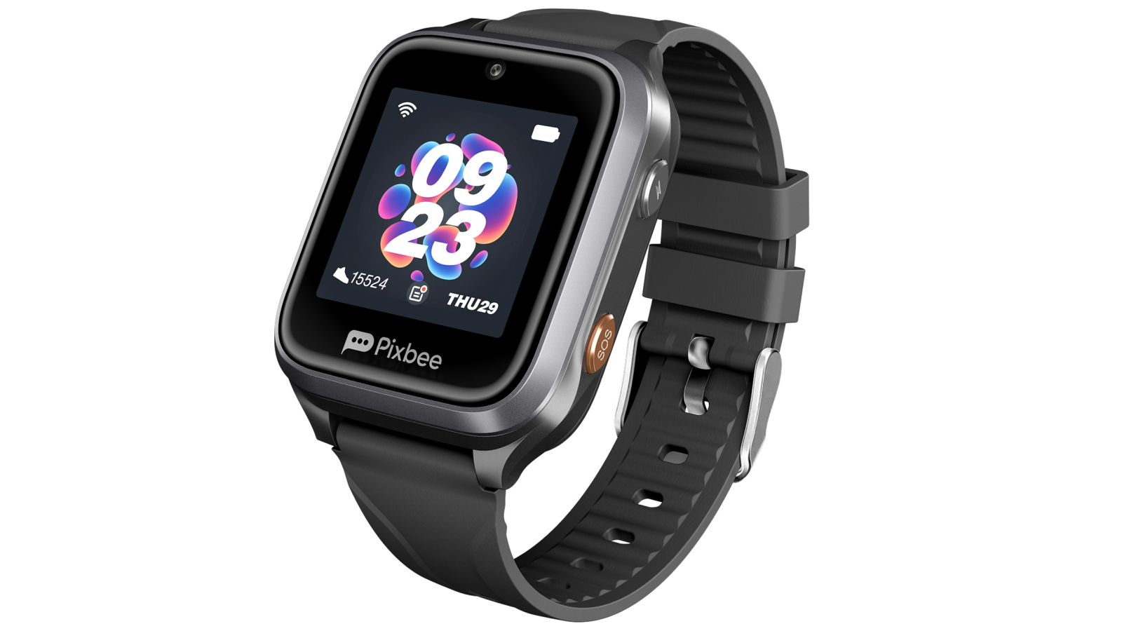 Pixbee Pro Gen 2 Kids 4G Smart Watch - Black