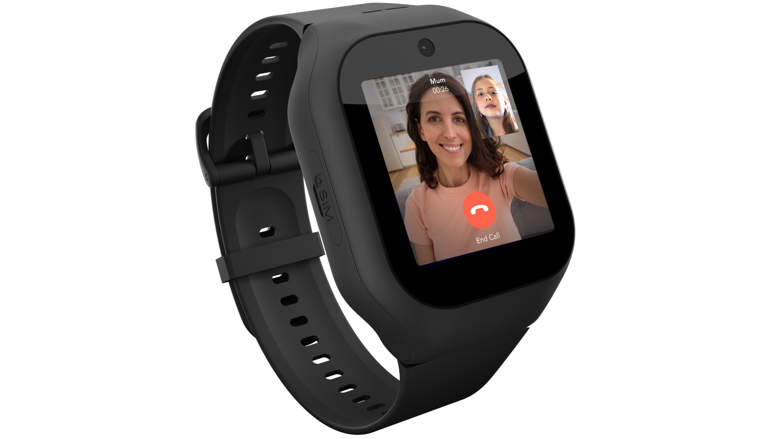 Pixbee Pro Kids 4G Video Smart Watch - Black | Harvey Norman