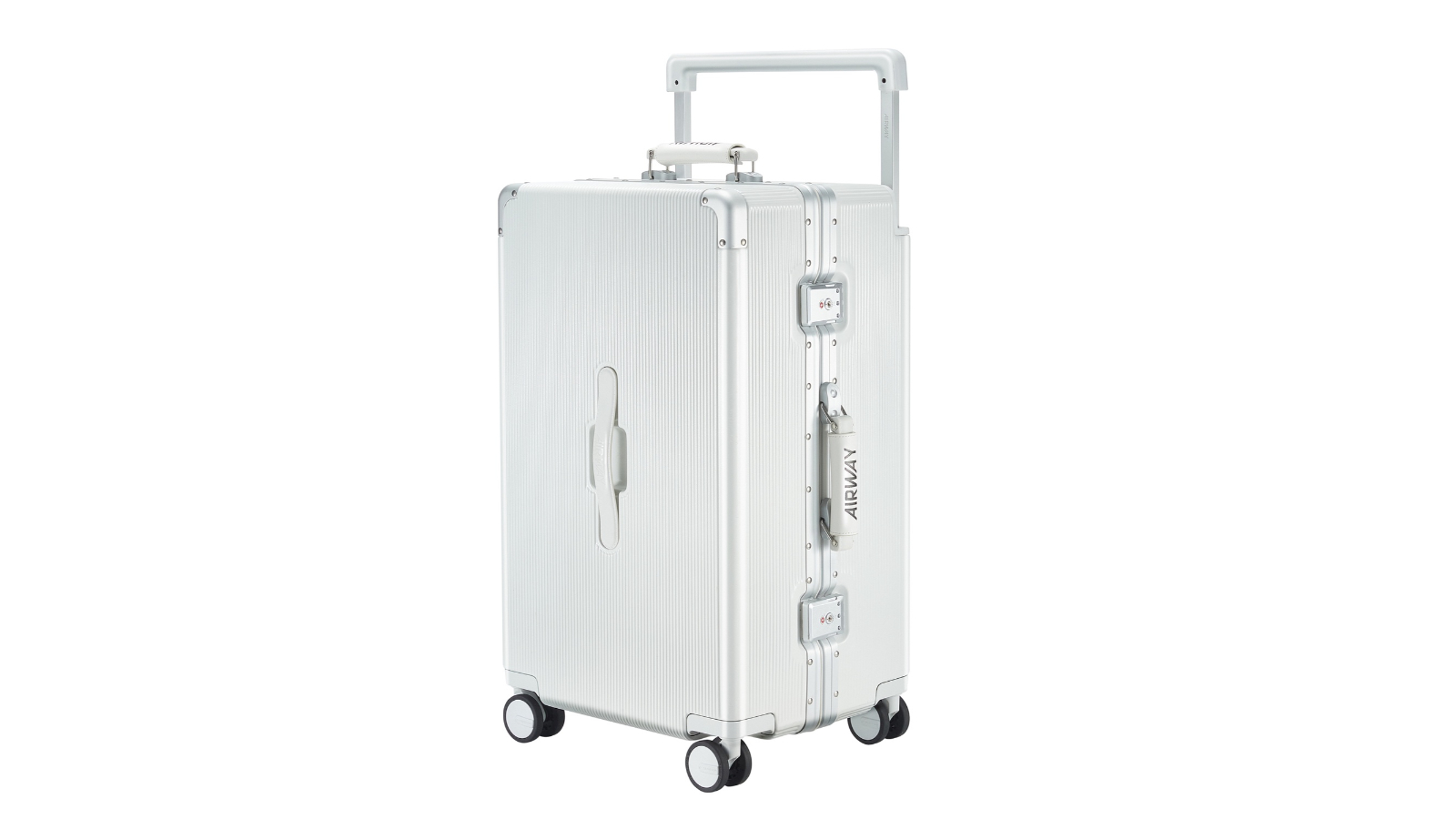 Airway 26inch Large Expedition Pro Aluminium Frame Check-in Luggage - White