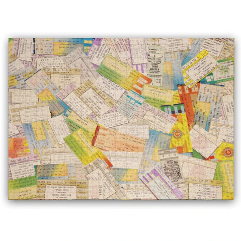Roadcrates 1000 Piece 80's Gold Jigsaw Puzzle