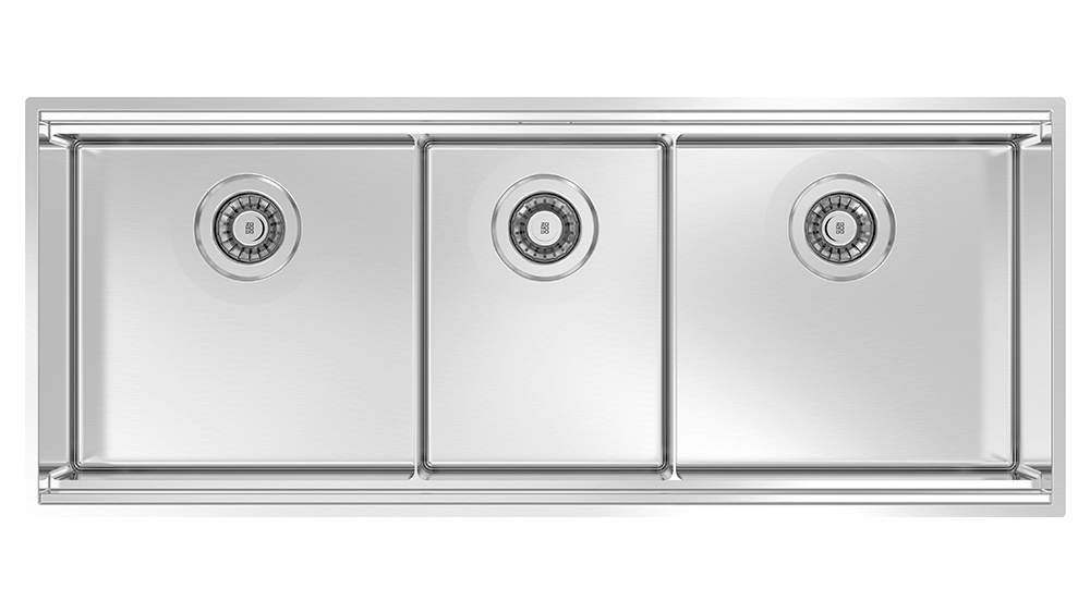Abey Boutique Piazza Plus Triple Bowl Kitchen Sink