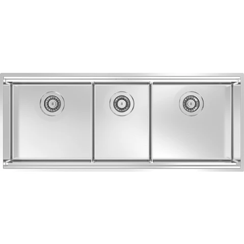 Abey Boutique Piazza Plus Triple Bowl Kitchen Sink