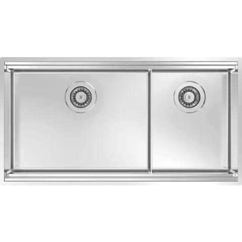 Abey Boutique Piazza Plus One and One Quarter Bowl Kitchen Sink