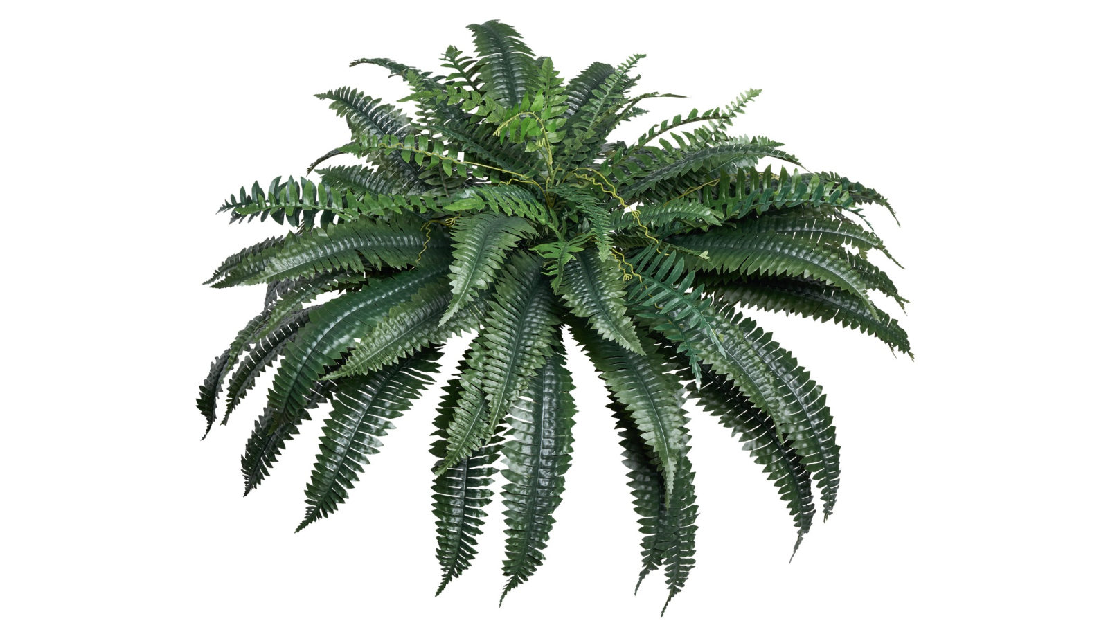 Vevor 121cm Artificial Ferns Fake Boston Bush 88 Fronds Indoor Outdoor Decor
