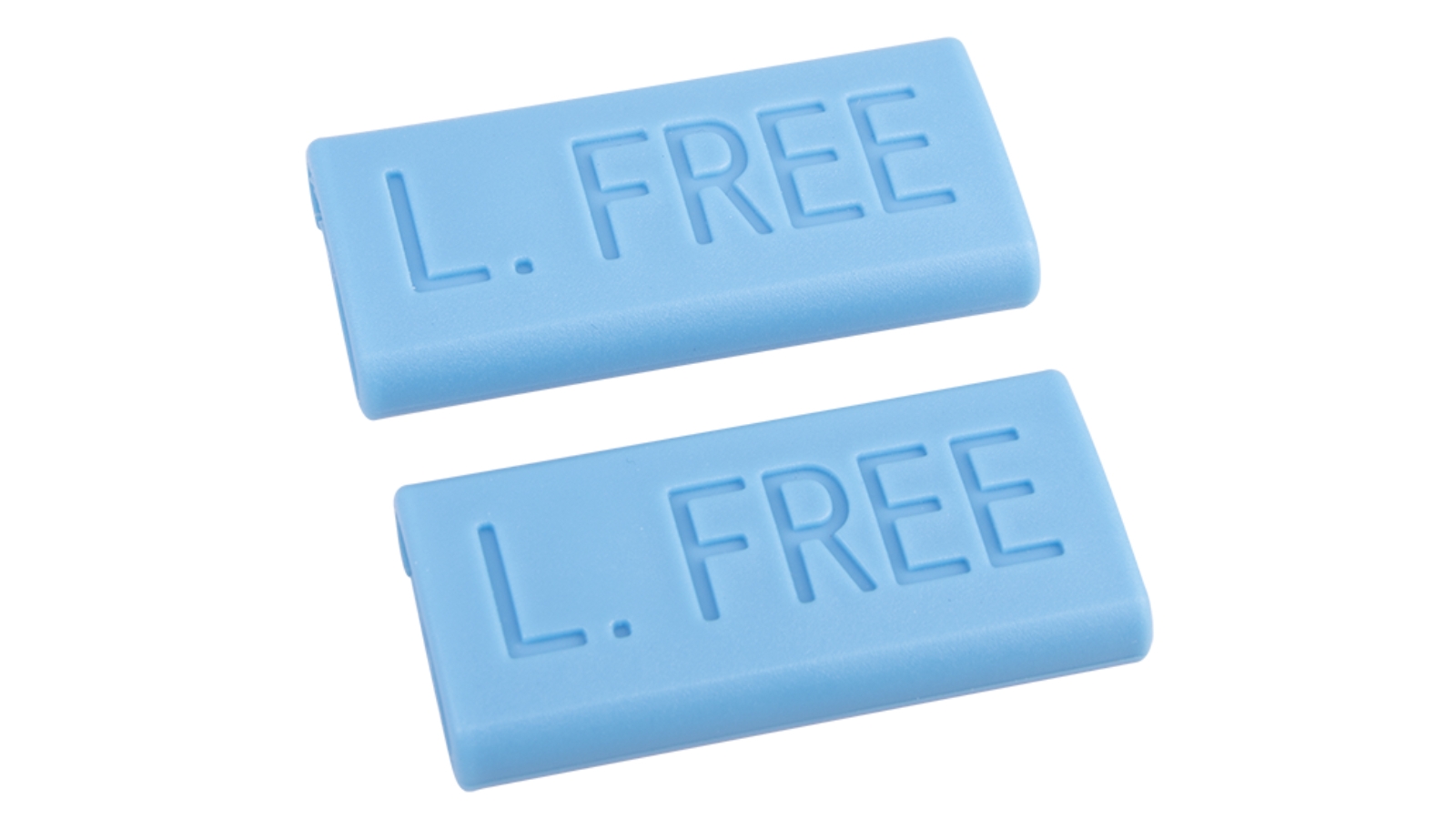 Crema Pro Set of 2 Milk ID Clips - Light Blue