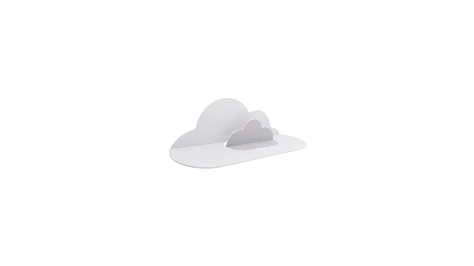Quut Head in the Clouds 145cm Playmat Floor Mat for Kids/Baby - Pearl Grey