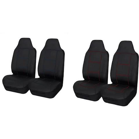 My Car Size 60/25 Stitching Universal Front Seat Cover