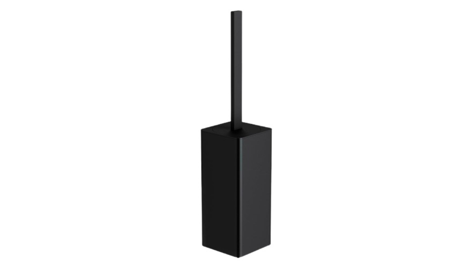 Parisi Quasar II Wall Mounted Toilet Brush Holder - Matte Black