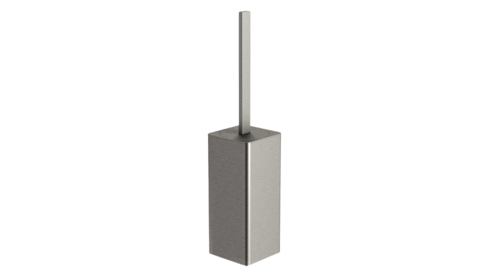 Parisi Quasar II Wall Mounted Toilet Brush Holder - Brushed Nickel