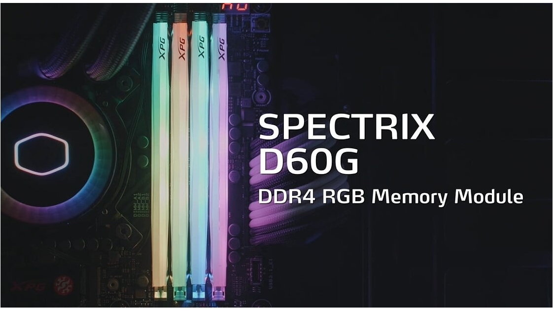 ADATA XPG Spectrix D60G DDR4 RGB 3200MHz 32GB Memory Kit (2x16GB