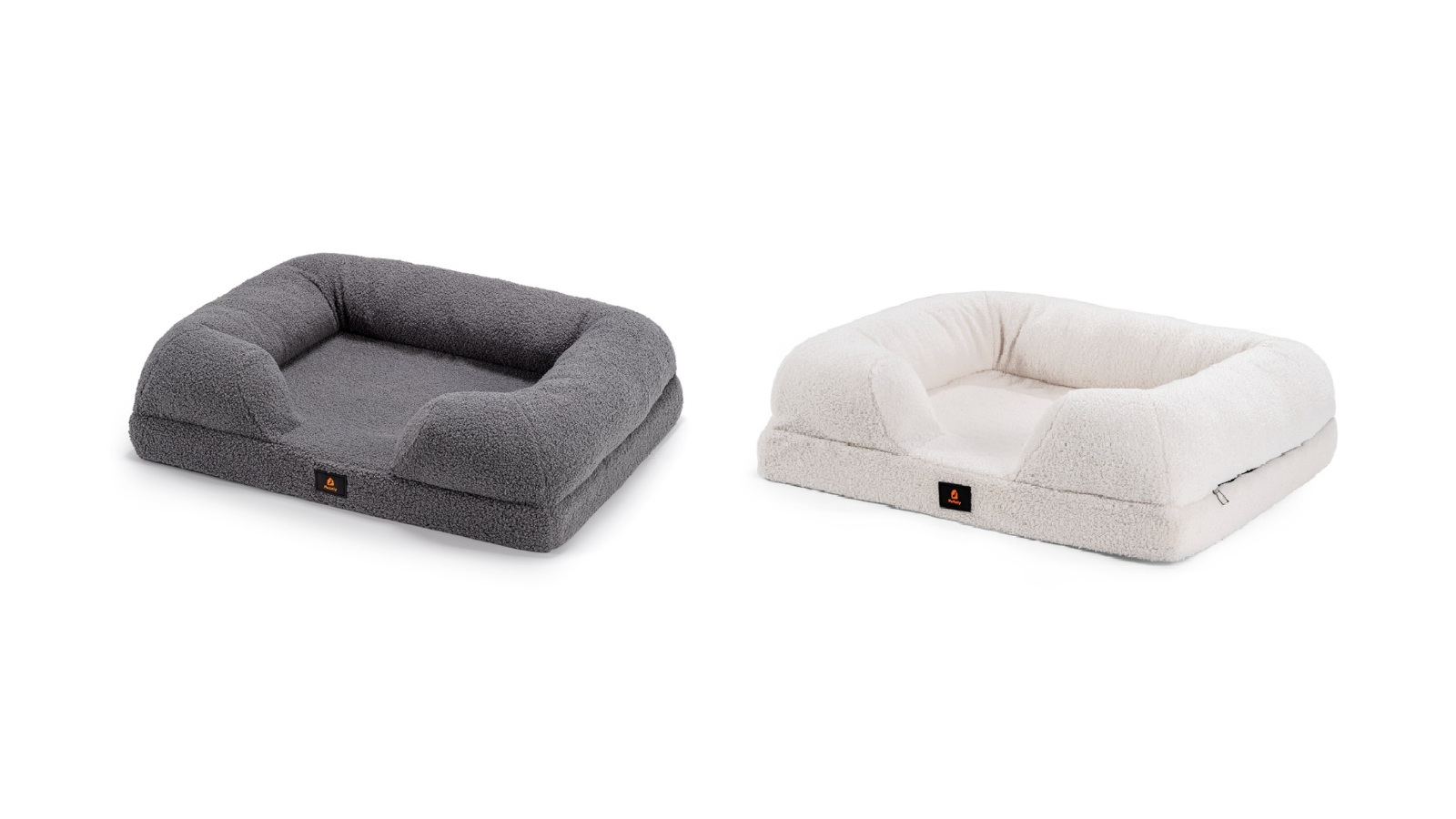 Petzly Large Memory Foam Dog Bed