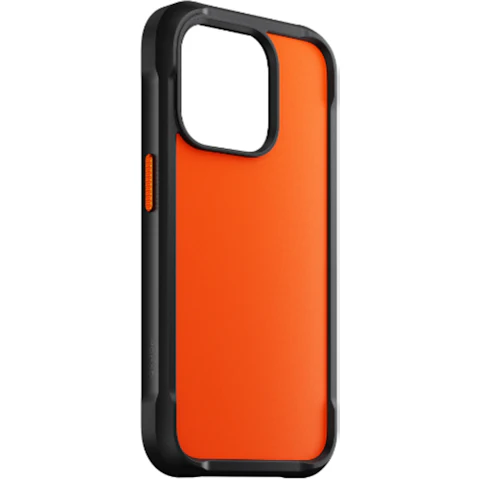 Nomad Rugged Case - iPhone 15 Pro - Ultra Orange